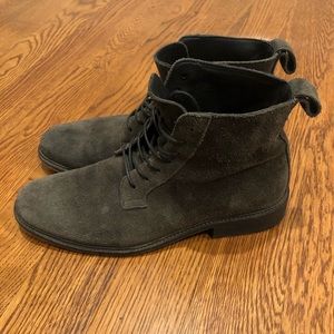 Men’s Allsaints Trent boots size 43 || Grey Suede